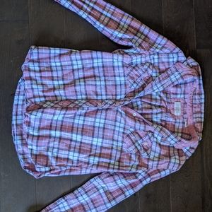 Pink plaid shirt